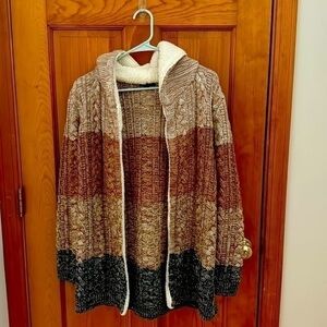 Lety and me cozy Sherpa hoodie